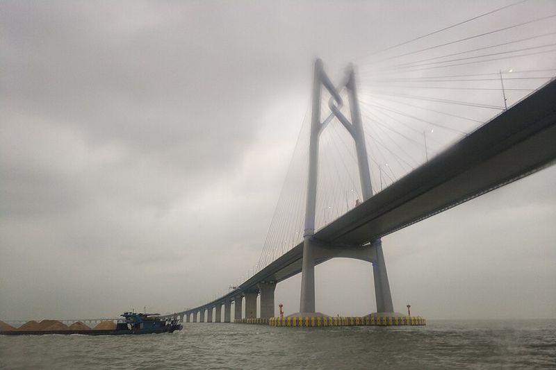 Hong Kong–Zhuhai–Macau Bridge - Pearl River Delta, China
