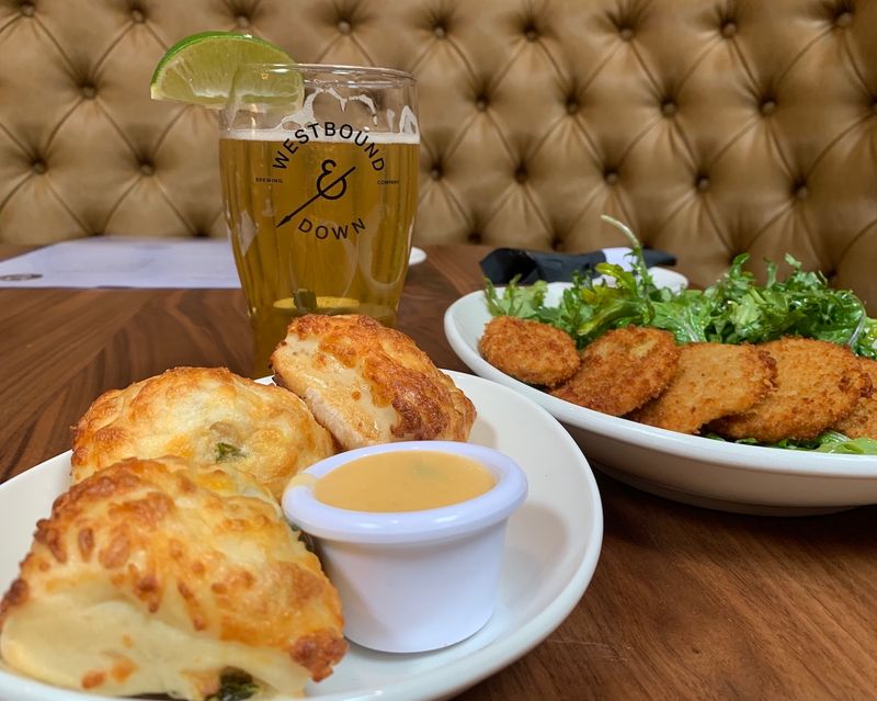 Sip award-winning beer & eat well at Westbound & Down