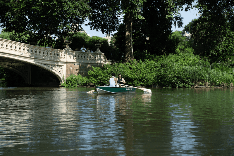 Row a Boat on The Lake from the Central Park Boathouse
