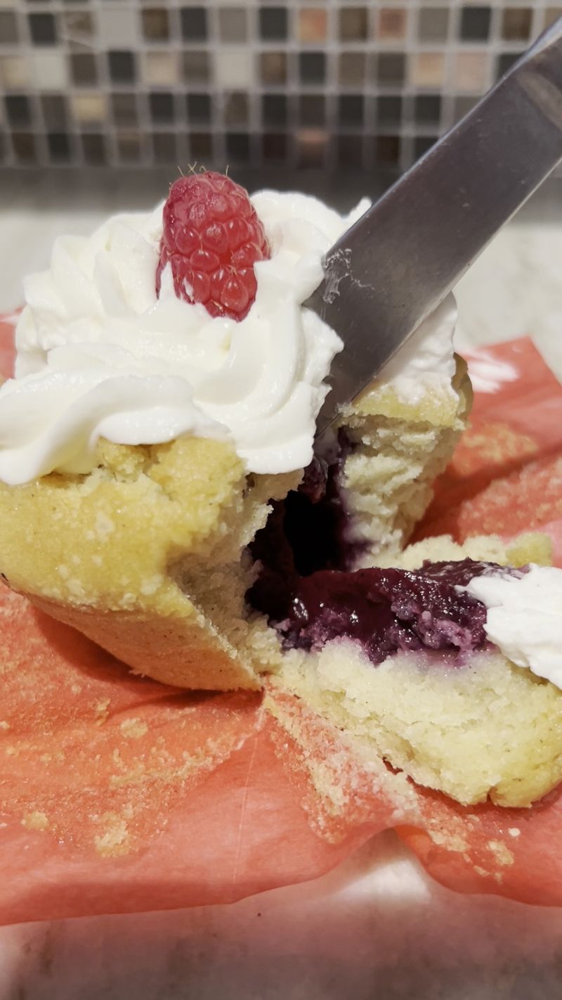 Mixed Berry Cupcake Treat