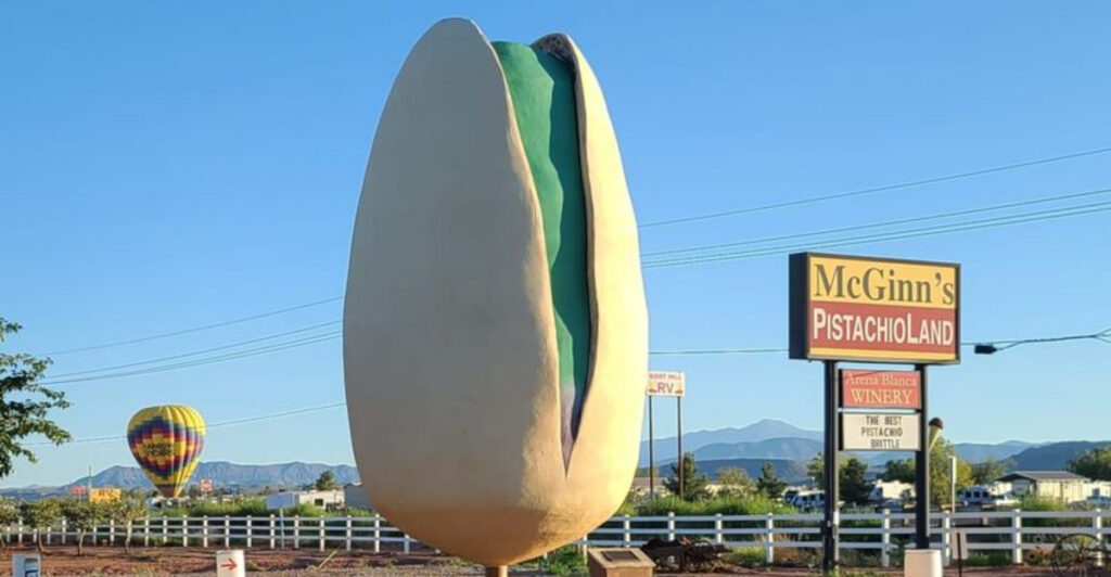 Giant Nut, Big Impact: The ‘World’s Largest Pistachio’ Draws Road-Trippers to New Mexico