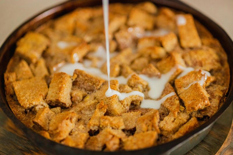Eggnog Bread Pudding