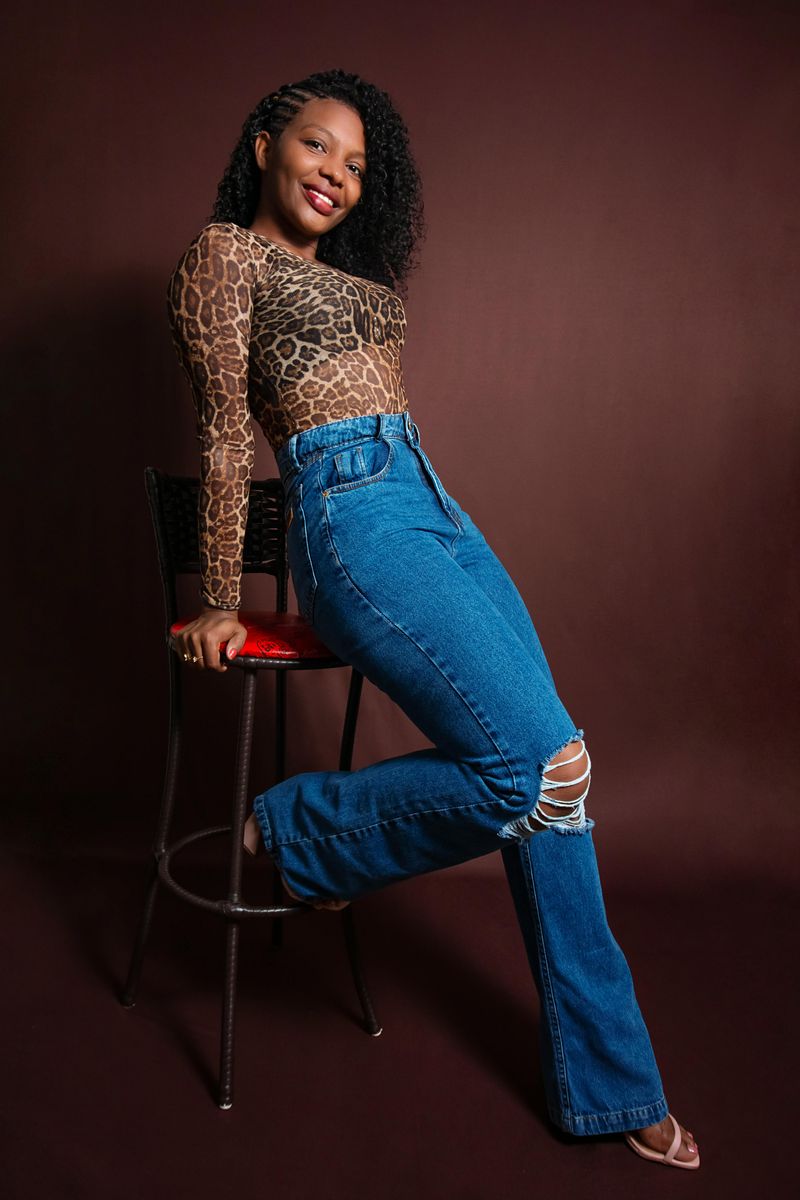 Designer denim (and high-rise, body-hugging fits)