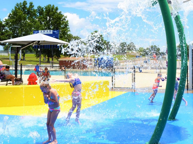 Arab City Pool & Splash Pad for Family Fun
