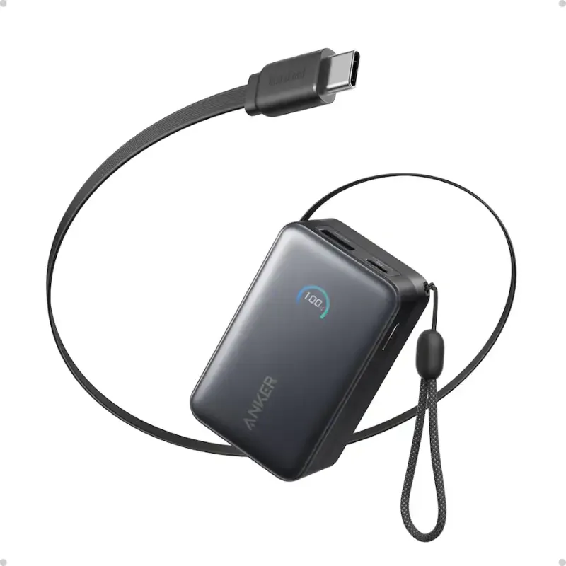 Pocket-Size Fast Power Bank (Anker Nano Power Bank A1638)