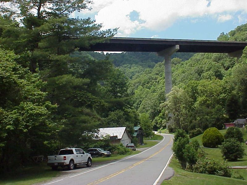 Laurel Creek Gorge Bridge (Mars Hill, NC)