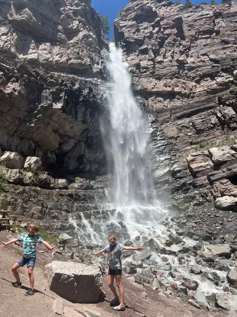 Chase an in-town cascade at Cascade Falls