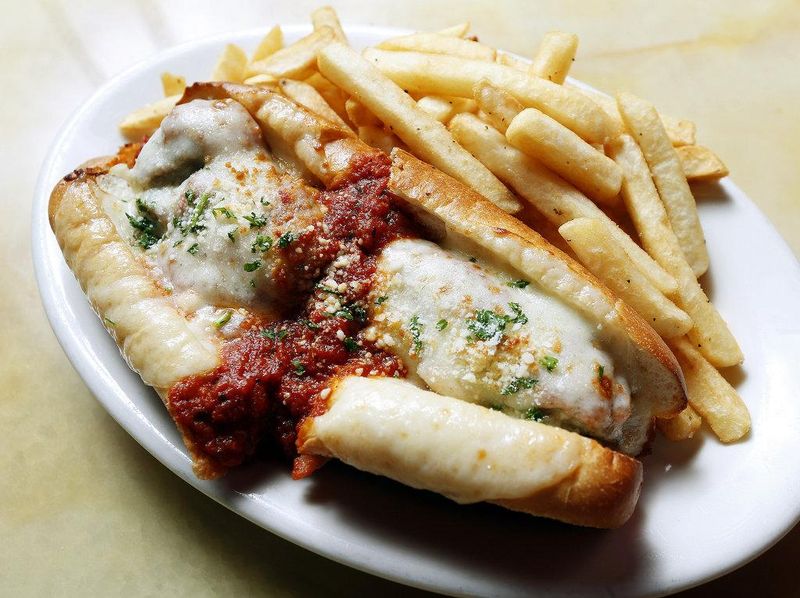 Meatball Parm Sandwich