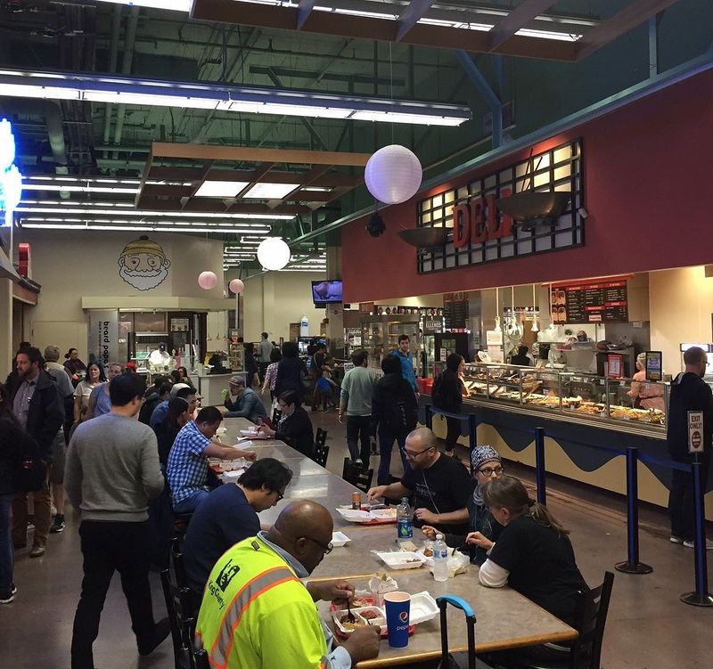 Uwajimaya Food Court Teriyaki Stands