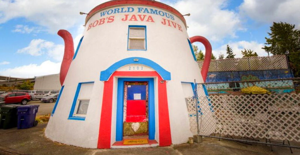 Inside Tacoma’s Giant Coffee-Pot Bar: Bob’s Java Jive Serves Live Music and Roadside Kitsch Since 1927