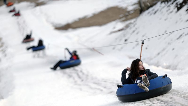 Winter Turns It into a Ski Destination