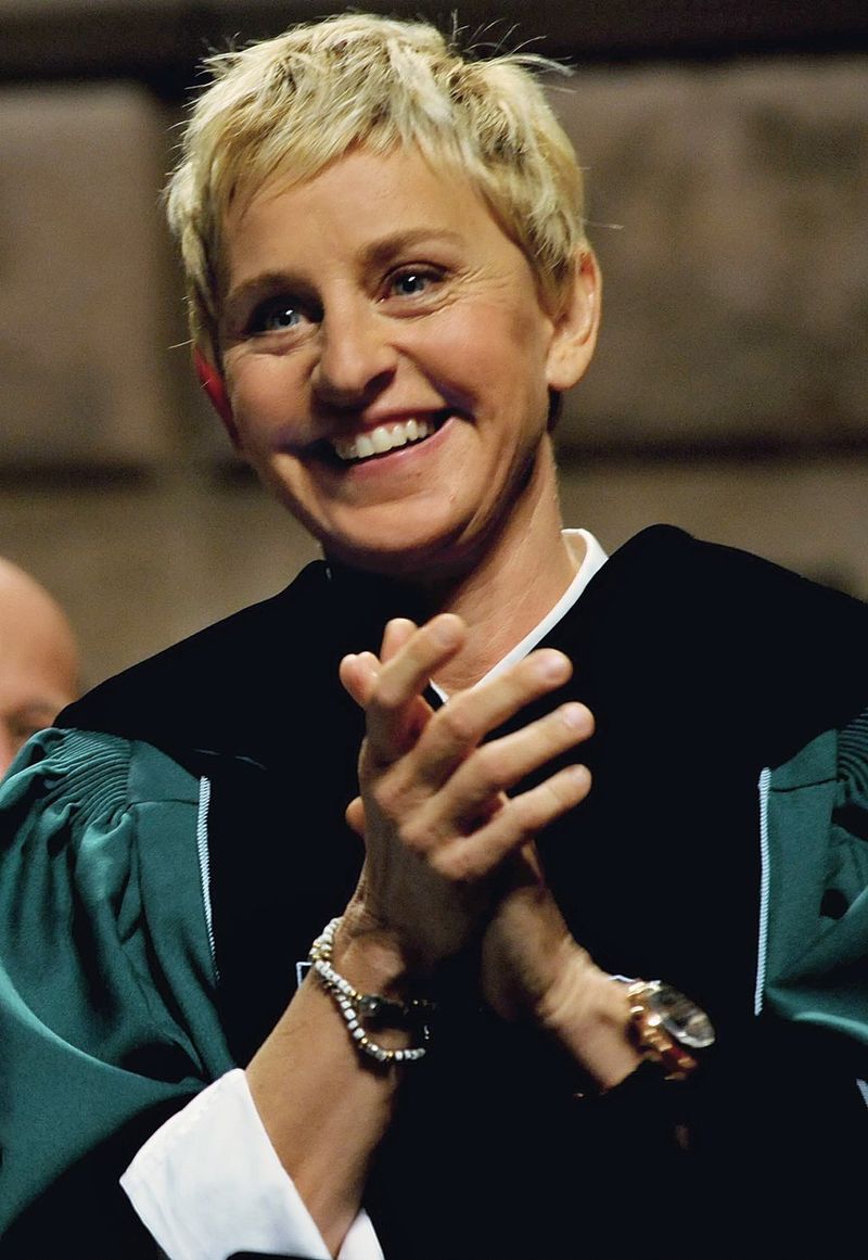 Ellen DeGeneres on self-acceptance: 