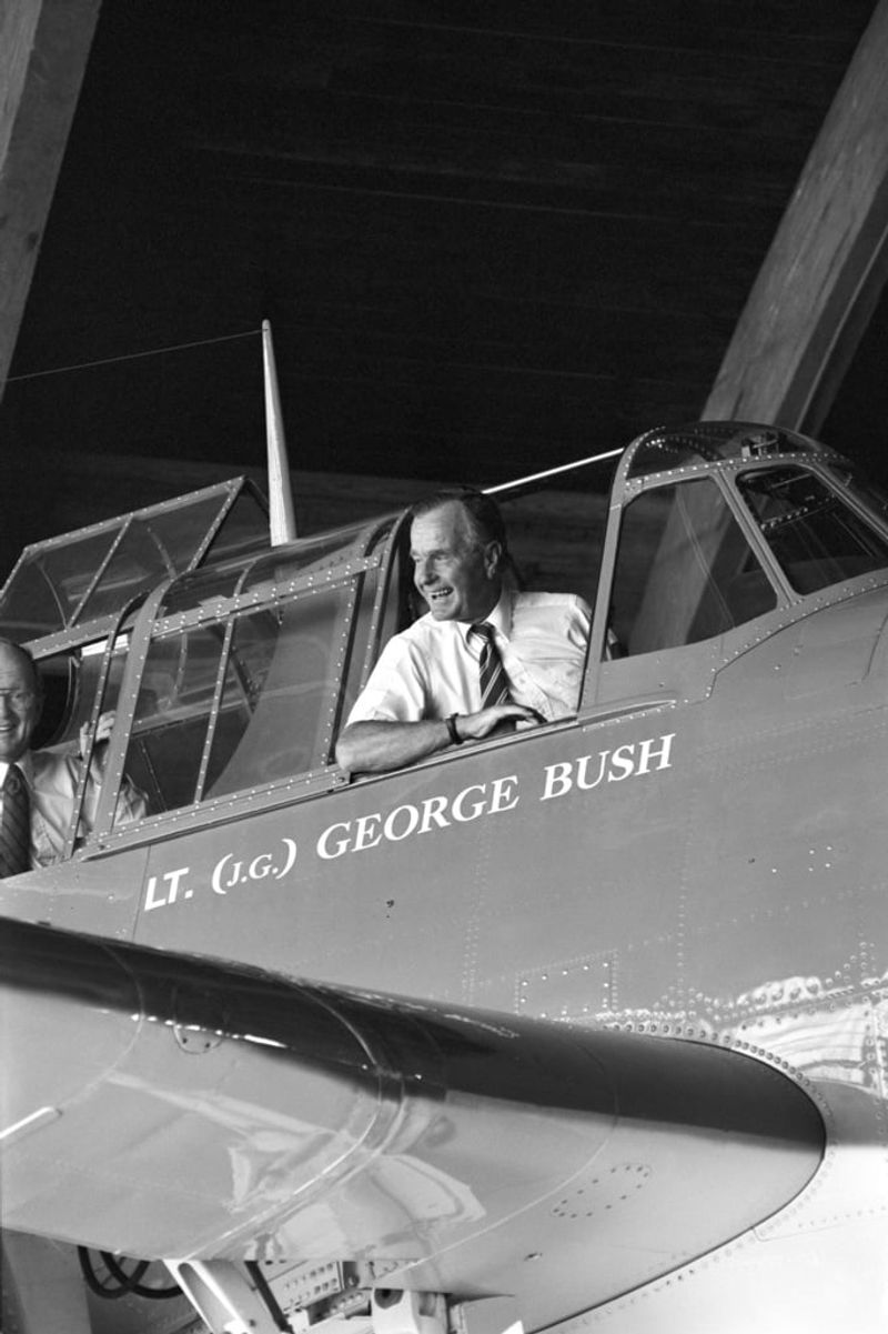George H. W. Bush – U.S. Navy aviator
