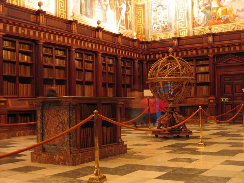 The Royal Library of El Escorial – Madrid, Spain