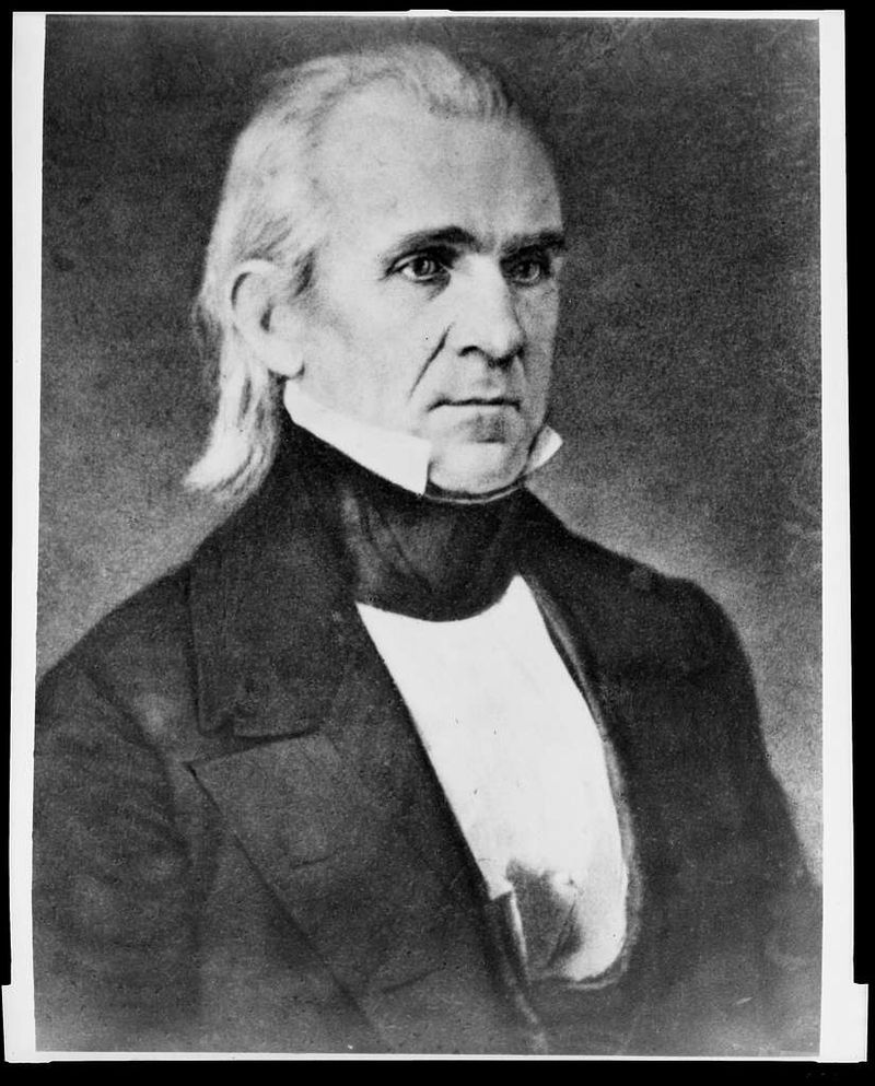 James K. Polk – Tennessee militia officer