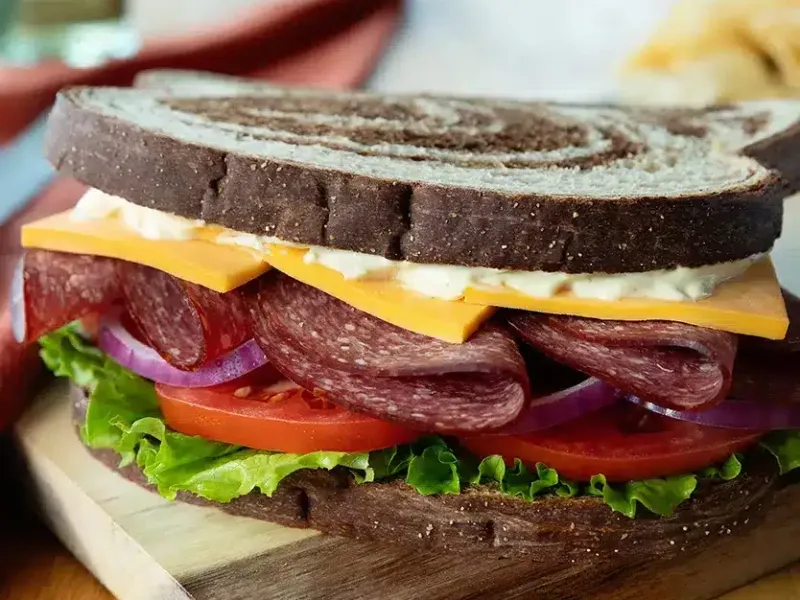 Lebanon Bologna Sandwich