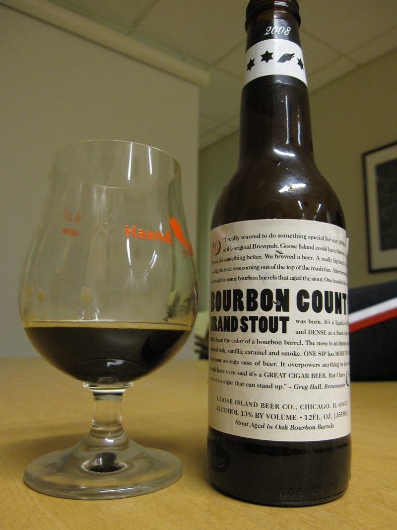 Bourbon County Brand Stout (Original) – Goose Island Beer Co. (Illinois)