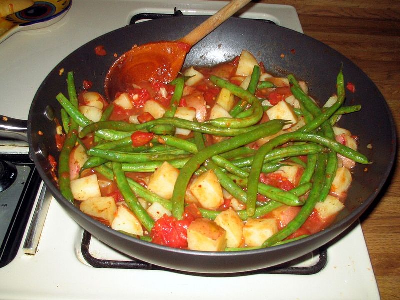 Green Beans with Potatoes