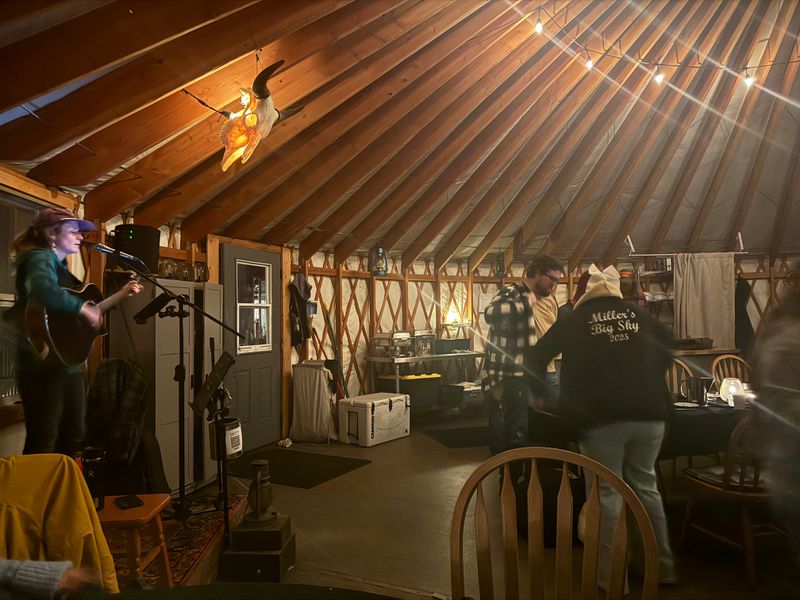 The Montana Dinner Yurt – Big Sky, MT