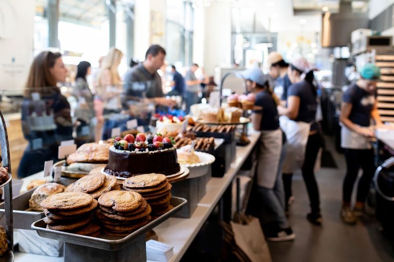 Flour Bakery + Café (multiple locations) - Vanilla celebration cake & other slices