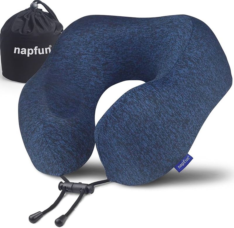 Napfun Memory Foam Neck Pillow