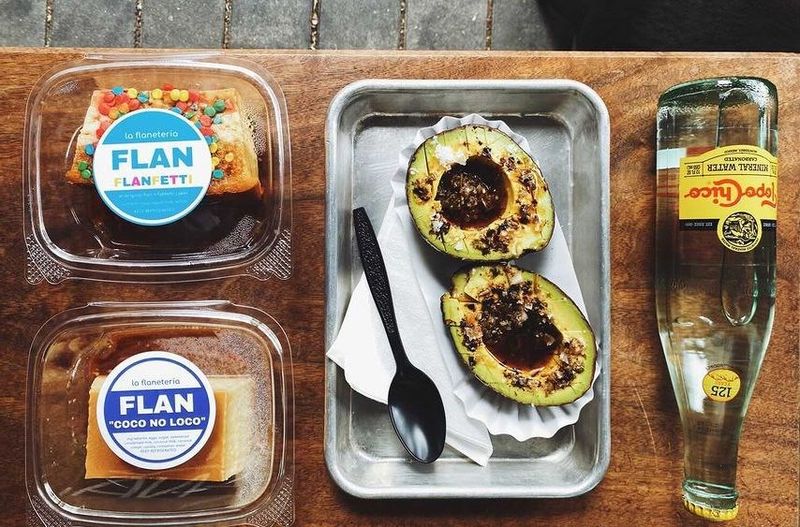 La Flaneteria @ Bow Market (Somerville) - Flan by the slice