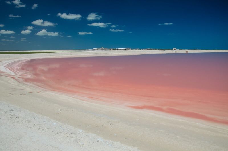 Las Coloradas Pink Lakes, Yucatán