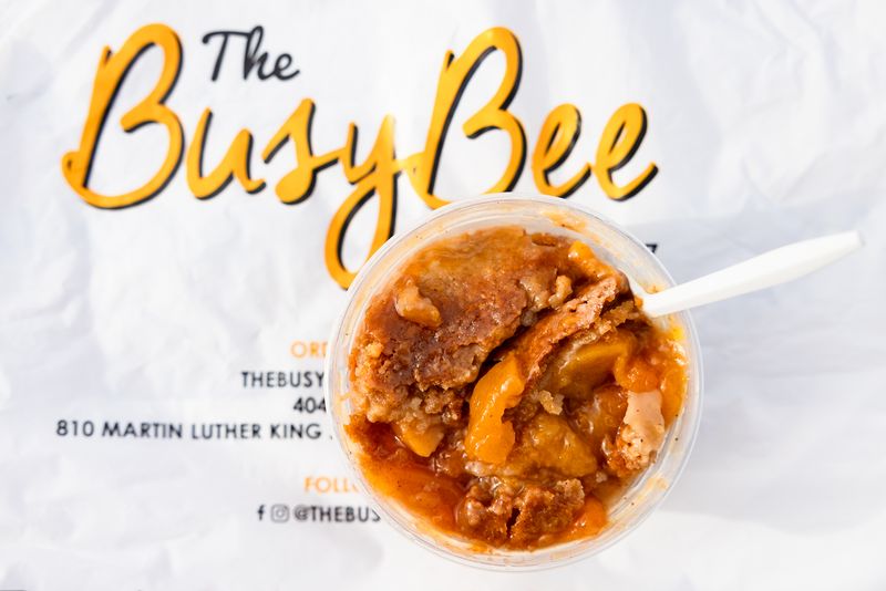 Peach Cobbler Is a Menu Staple