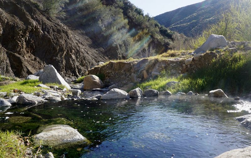 Sespe River Trail to Willett Hot Springs, Los Padres NF, CA