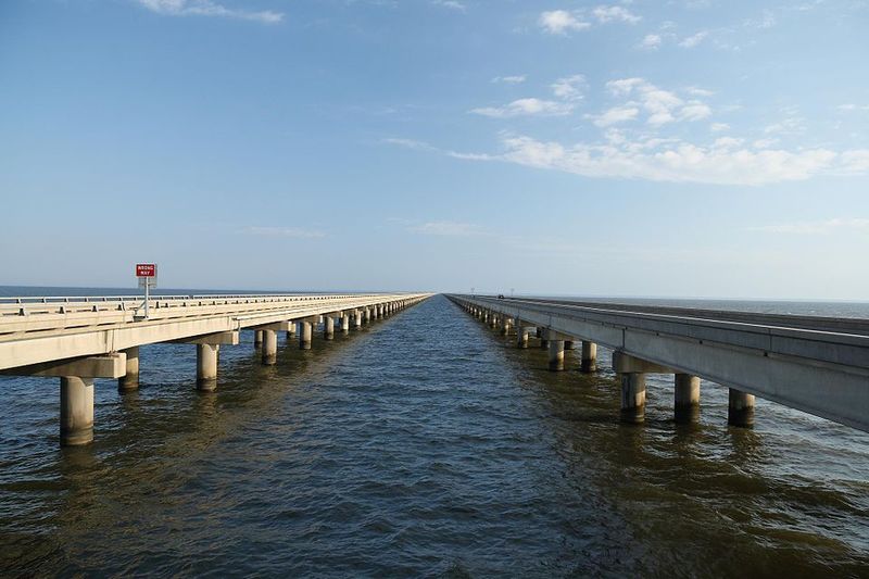 Lake Pontchartrain Causeway (USA, Louisiana)