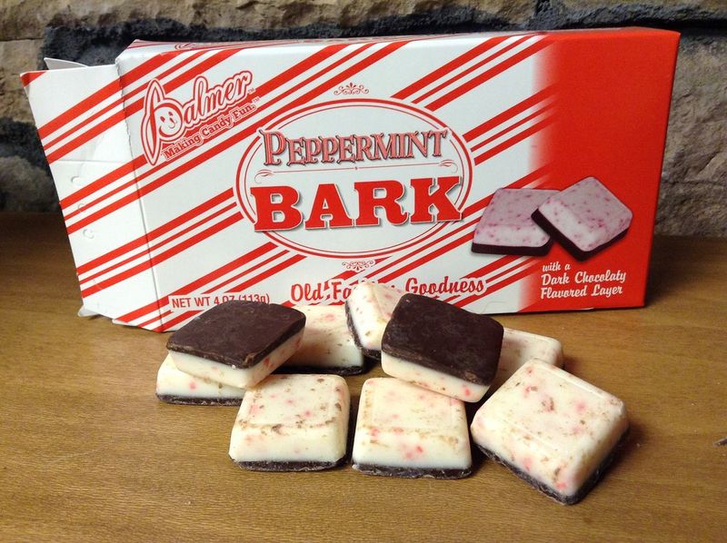 Peppermint Bark Squares