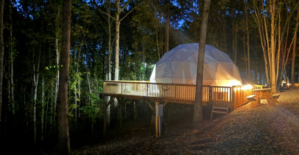 North Carolina Has a Hidden Mooresboro Escape Perfect for Camping Lovers