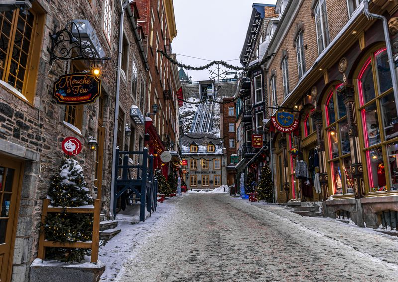 Quebec City, Canada Old Town Vibe