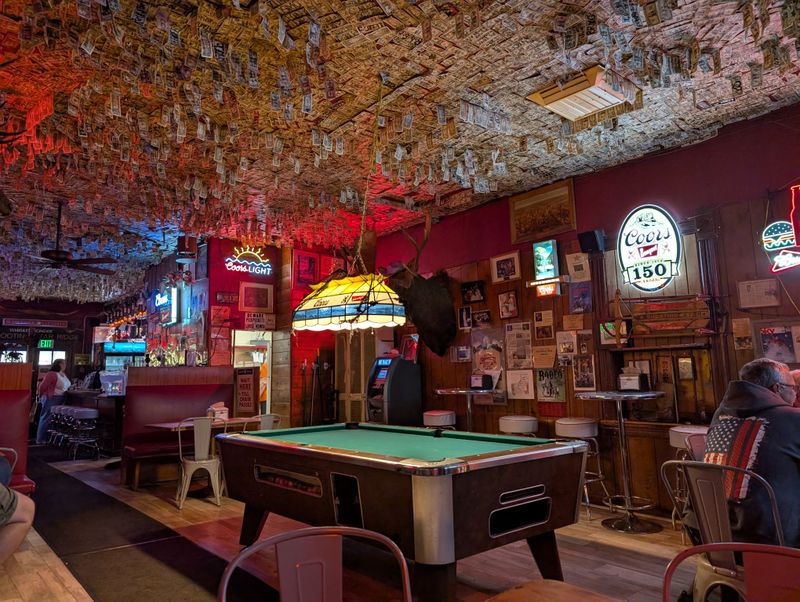 Ambiance: Neon, Wood, and Lore