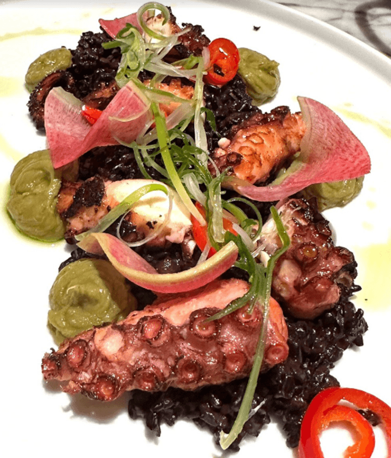 Squid Ink Lobster Ravioli Special