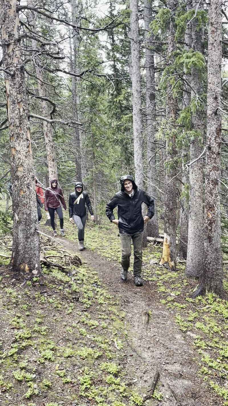 Layer up for mountain weather