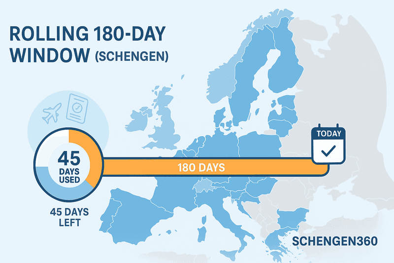 The 90/180-day rule would apply