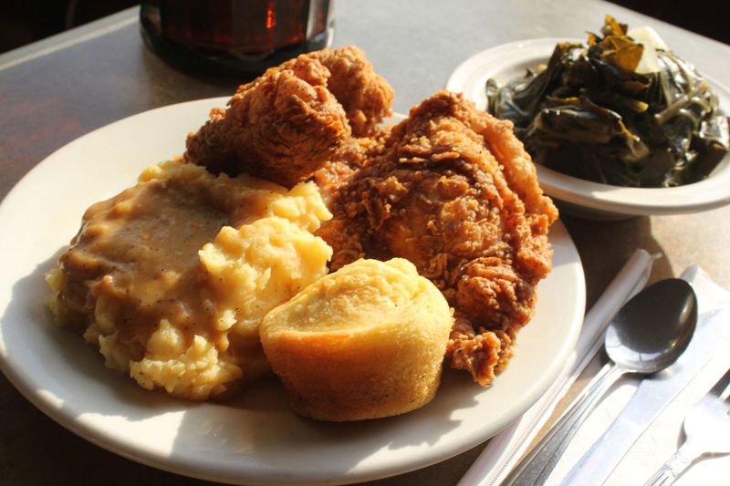 Legendary Fried Chicken Pairs Perfectly with Cobbler