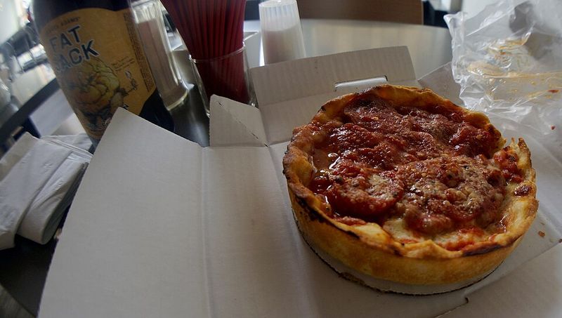 Chicago Deep-Dish Pizza