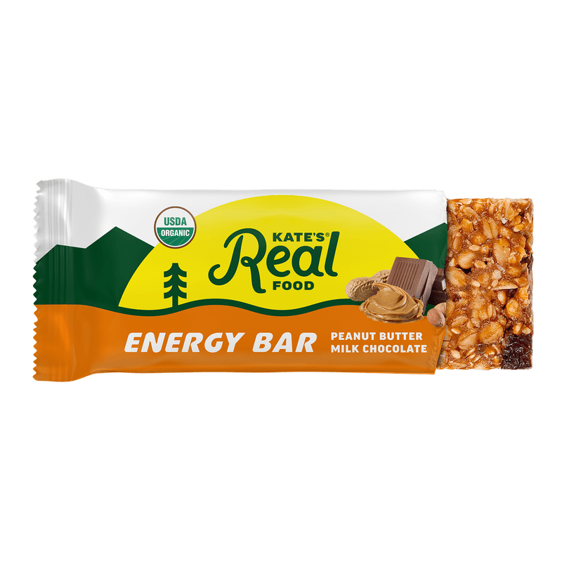 Kate's Real Food Peanut Butter Cup Protein Bar - tasty, higher-protein real-food bar