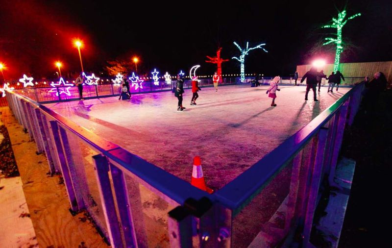 Ice & Lights: The Winter Village at Cameron Run
