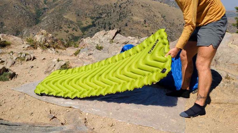 Premium sleeping pad: Therm-a-Rest NeoAir XLite → Budget: Klymit Static V2