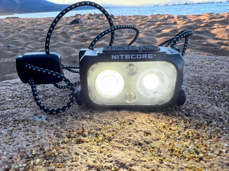 Premium headlamp: Petzl Actik/Swift RL → Budget: Nitecore NU25 UL (400 lm)
