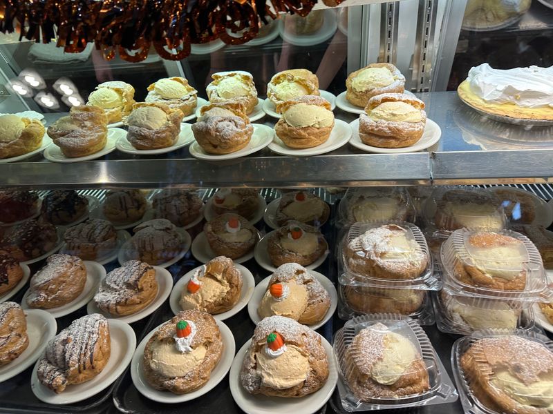 Jumbo Cream Puffs and Sweet Finishes