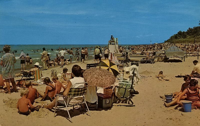 Tanning with Baby Oil