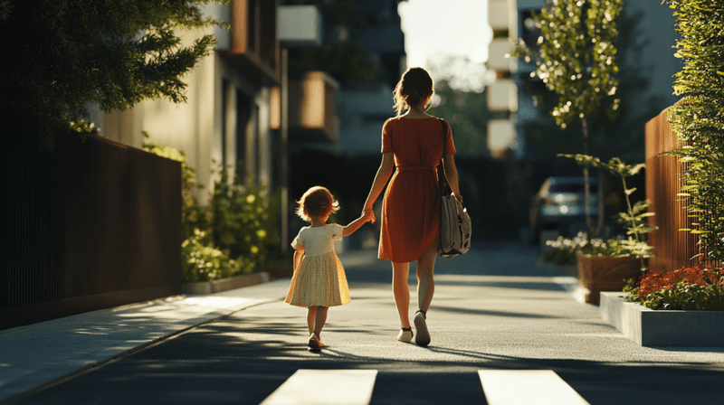 Families Seeking Affordability and Better Child-Raising Environment