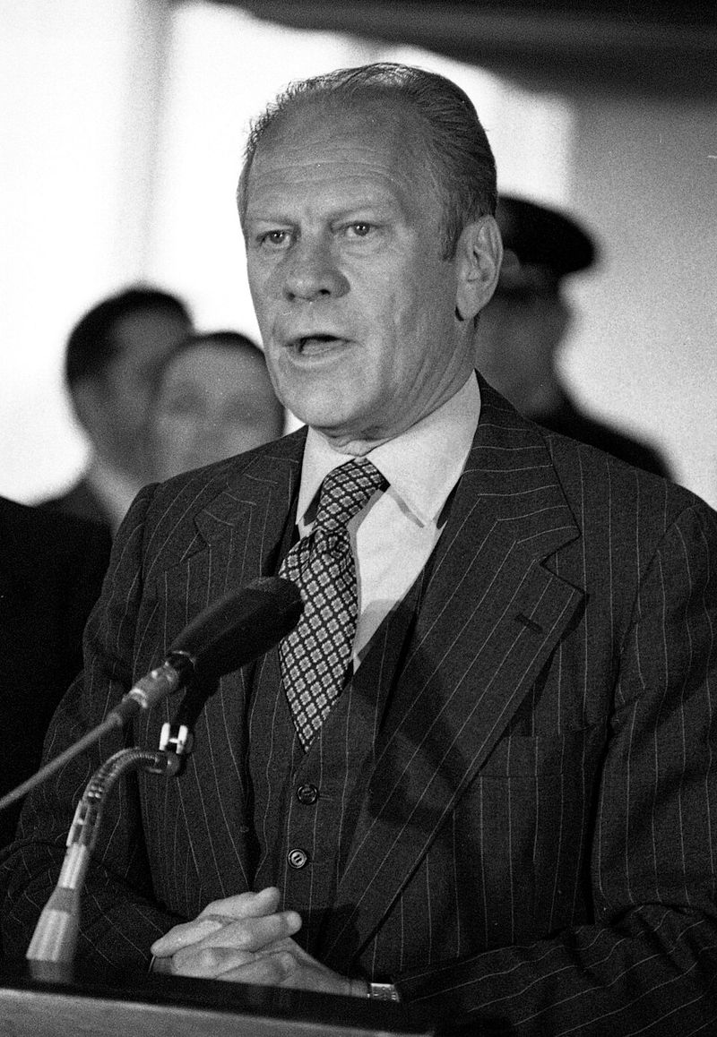 Gerald Ford – On Board the USS Monterey