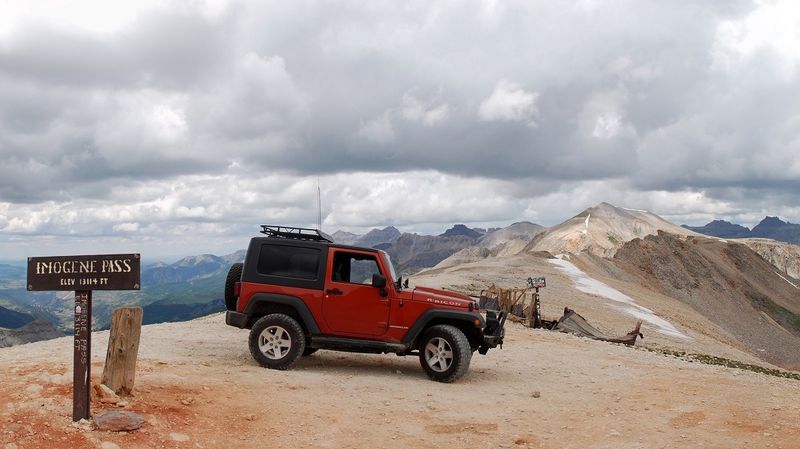 Cross from Ouray to Telluride over Imogene Pass