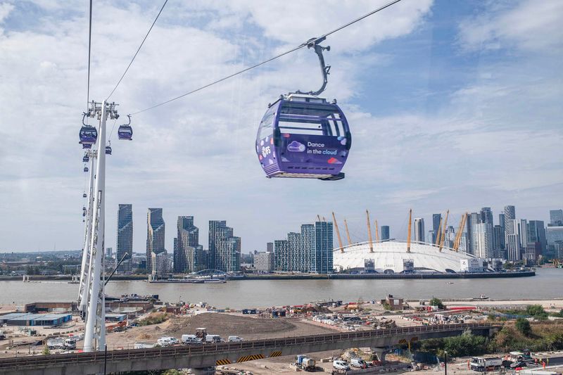 Glide over the Thames on the IFS Cloud Cable Car