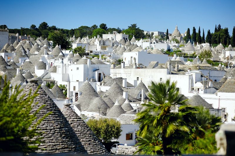 Alberobello, Italy - the white-cone trulli capital